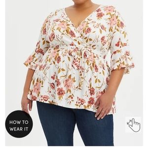 Torrid Babydoll top